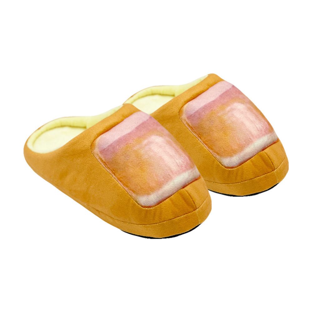 Unique and creatively designed realistic toe slippers for home use designed to mimic the feeling of being stepped on These bizarre slippers are perfect for both men and women image 4