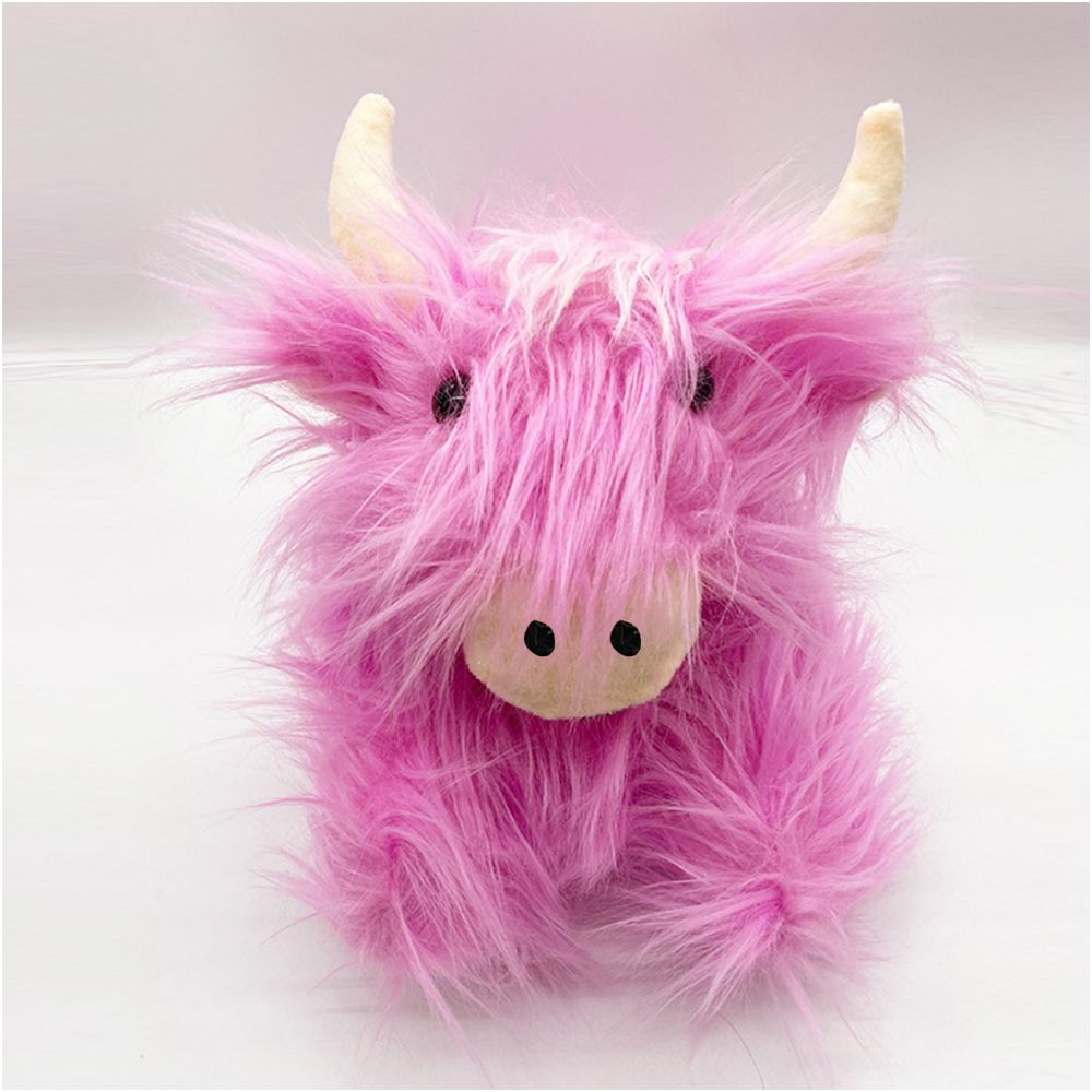 Adorable Highland Cow Slippers Scottish Yak Amazonian Yak Cotton Slippers In Stock image 6